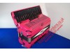 Aliante 3 voice decorated pink piano accordion normally £1099
